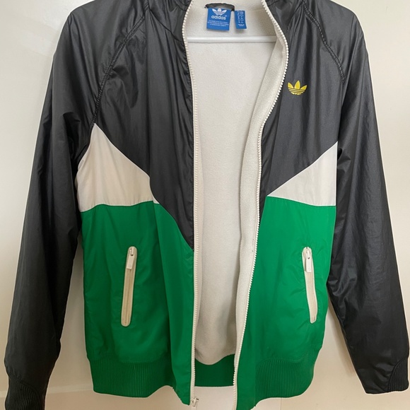 ADIDAS Original Vintage Hooded Jacket - Picture 4 of 4